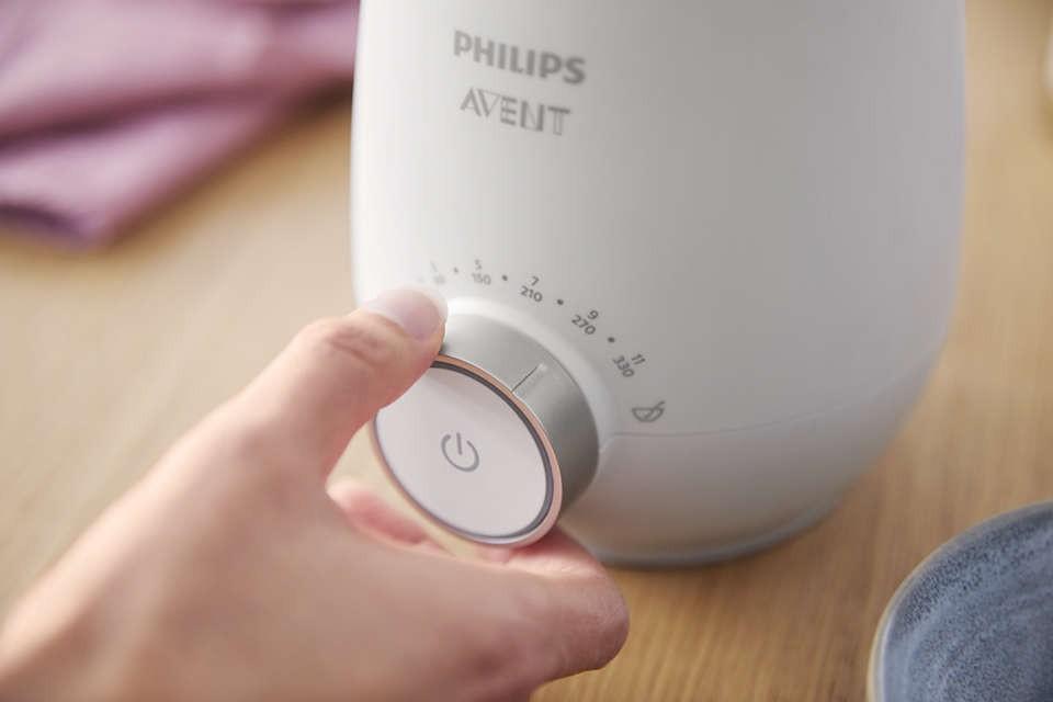 Avent - Flesverwarmer Premium | Slimme Temperatuurregeling & Snelle Opwarming