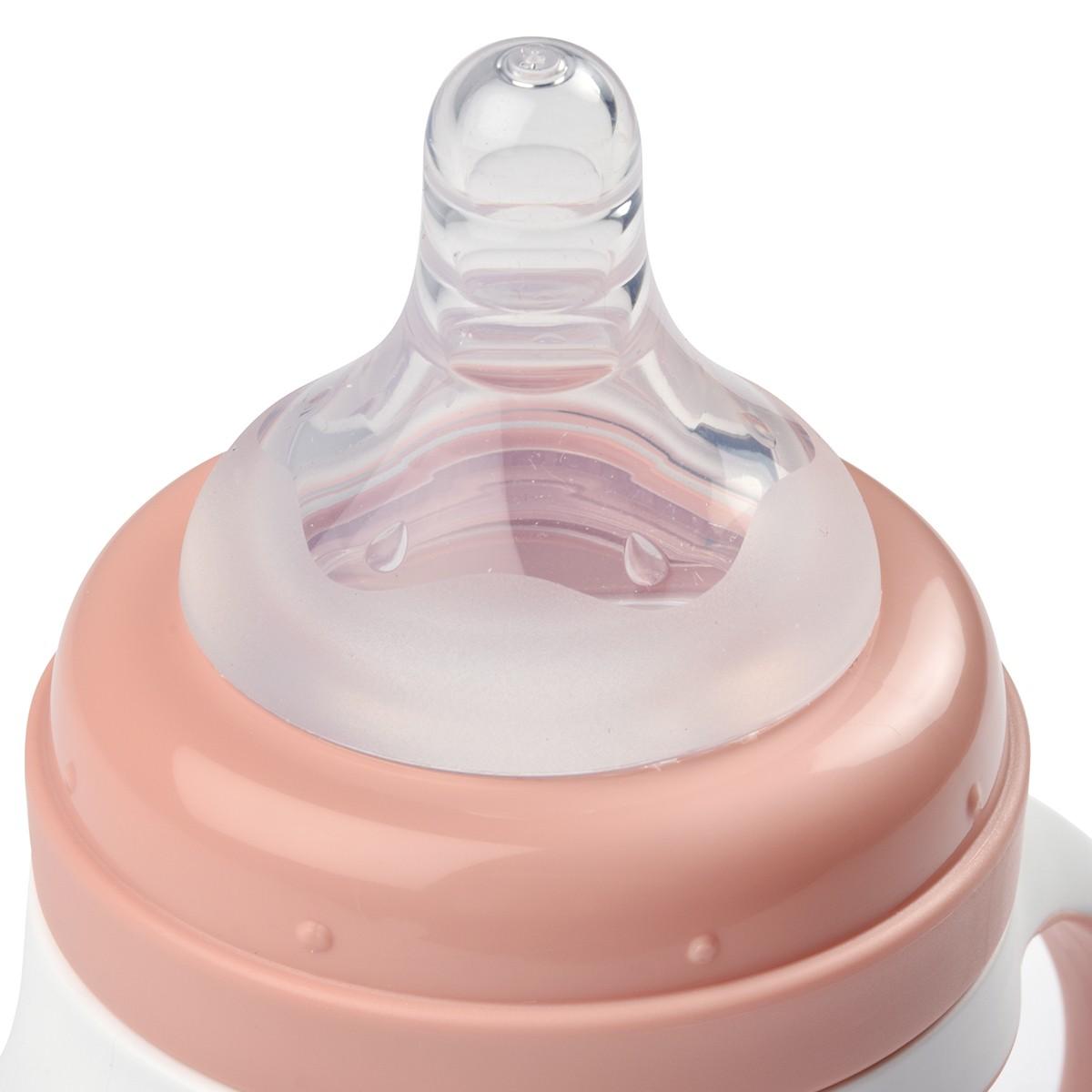 Evolutieve Drinkbeker 2in1 210ml Old Pink