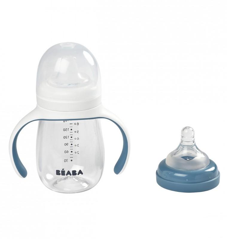 Evolutieve Drinkbeker 2in1 210ml Windy Blue