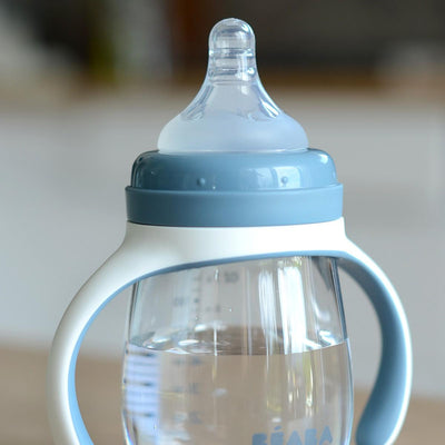 Evolutieve Drinkbeker 2in1 210ml Windy Blue