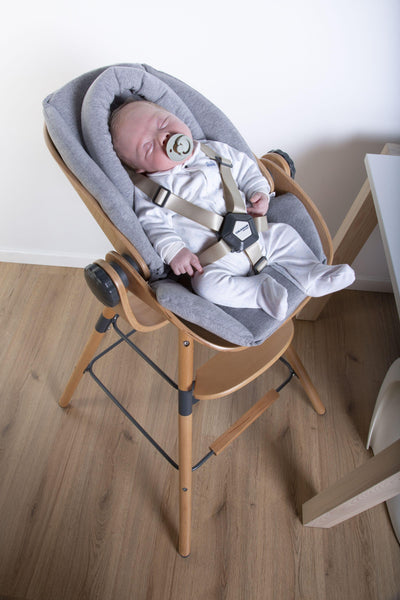 Comfortkussen Evolu Newborn Set Jersey Grey