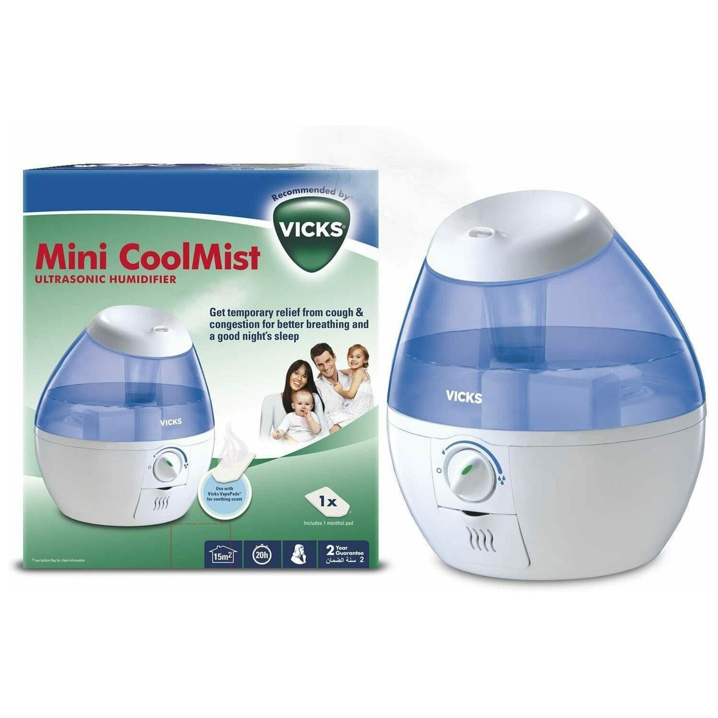 Luchtbevochtiger Ultrasonic Cool Mist