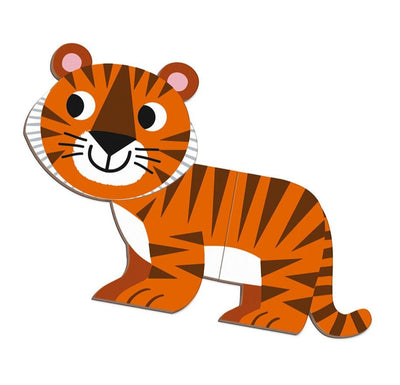 Janod - Magneetboek Magneti'Book Animals | Dieren Combinatiespel