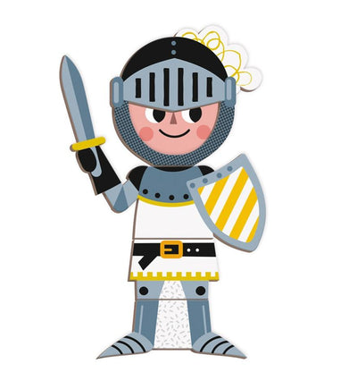 Janod - Magneetboek Magneti'Book Boy's Costumes | Verkleden en Combineren