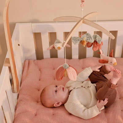 Muziekmobiel Flowers And Butterflies