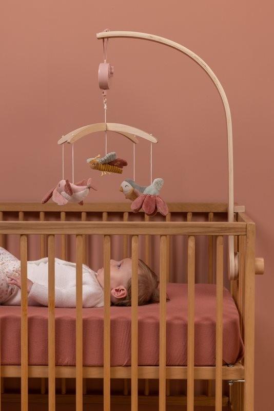 Muziekmobiel Flowers And Butterflies