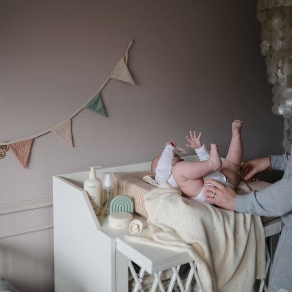 Deken 80 x 100 cm Pointelle Ivory