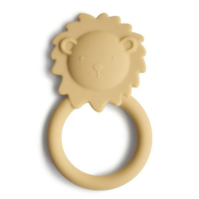 Bijtring Lion Soft Yellow