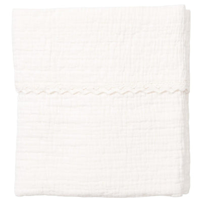 Deken Wieg 75 x 100 cm Elba Lace Milky