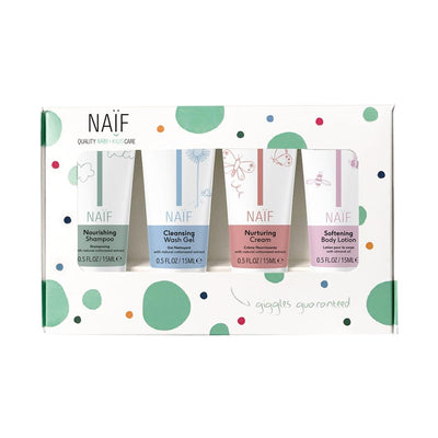 Naïf - Mini Set Babyverzorging | 4x15ml