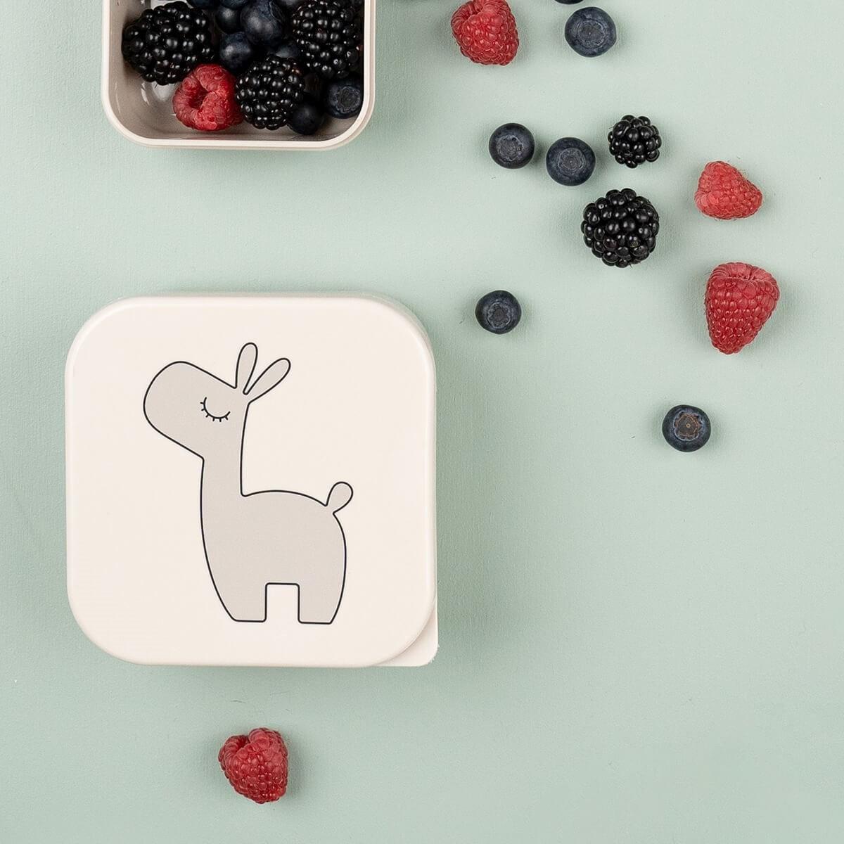 Done by Deer – Snackdoosje Lalee Sand Mix | Set van 3