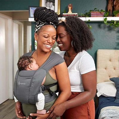 Ergobaby - Draagzak Embrace Soft Air Mesh | Washed Black