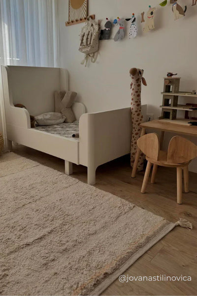 Lorena Canals - Tapijt 140 x 200 cm Fantasy Garden Bloom | Natural