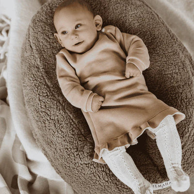 Ilmaha - Hoes Nest Voedingskussen Teddy | Taupe