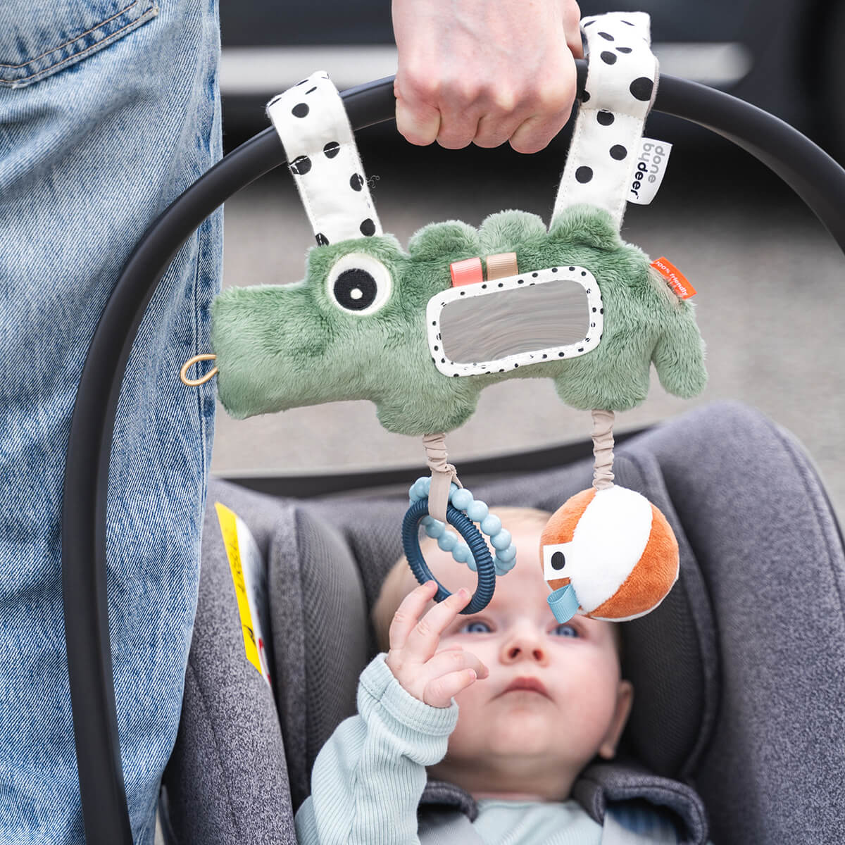 Done By Deer - Activiteitenspeeltje Croco Green