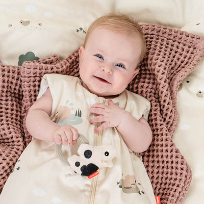 Done By Deer - Rammelaar met Bijtring Dotti Sensory Sand