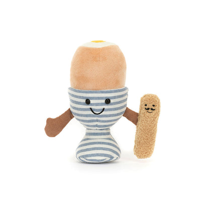 Jellycat - Knuffel Amuseables Boiled Egg & Soldier | 12 cm