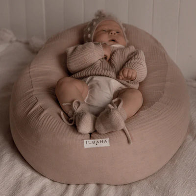 Ilmaha - Hoes Nest Voedingskussen Hydrofiel | Tetra Taupe