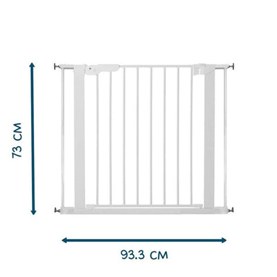 BabyDan - Deurhekje Asta 73.5 - 79.6 cm | Wit