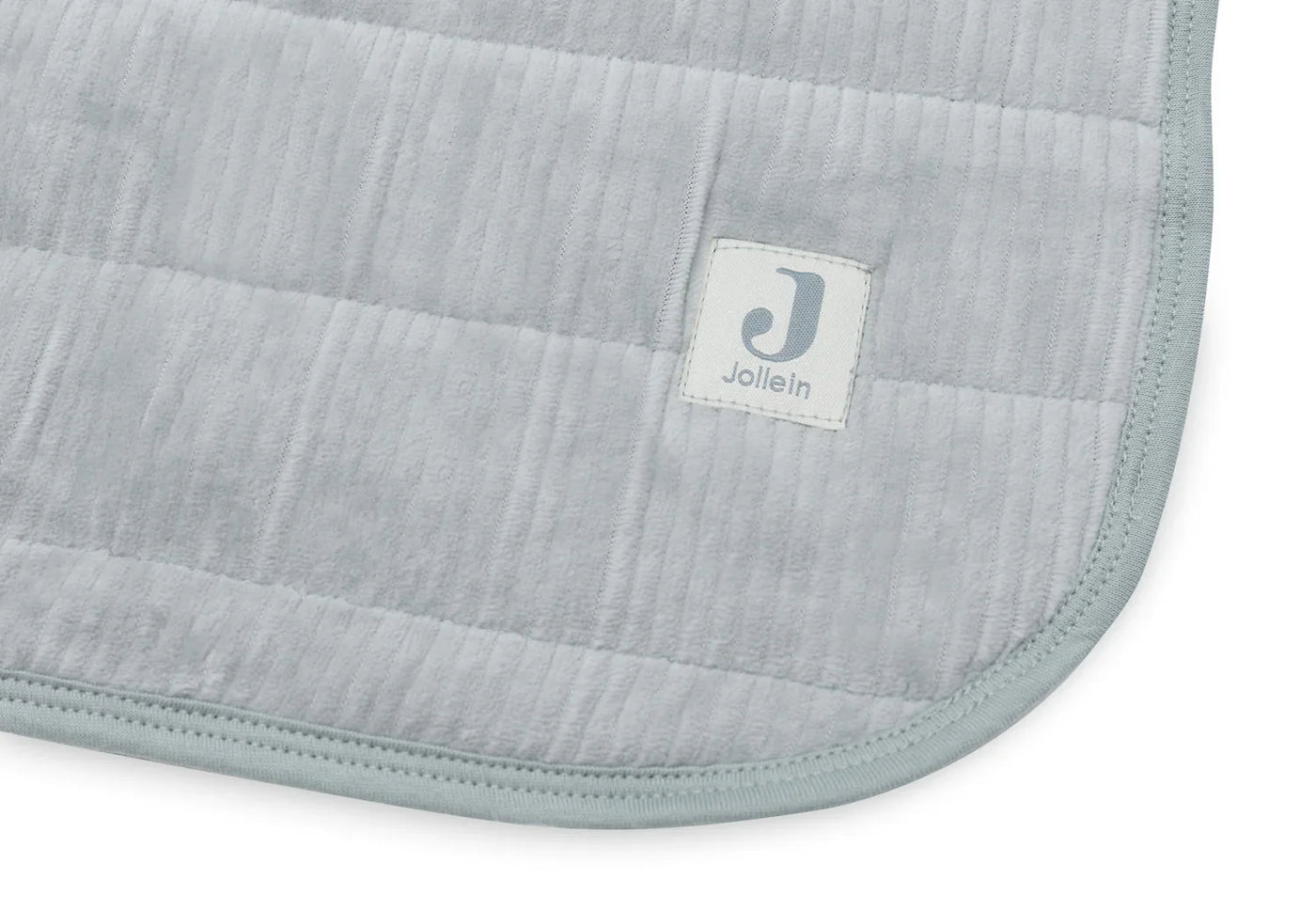Jollein - Deken Wieg 75 x 100 cm Velvet Rib | Sea Green