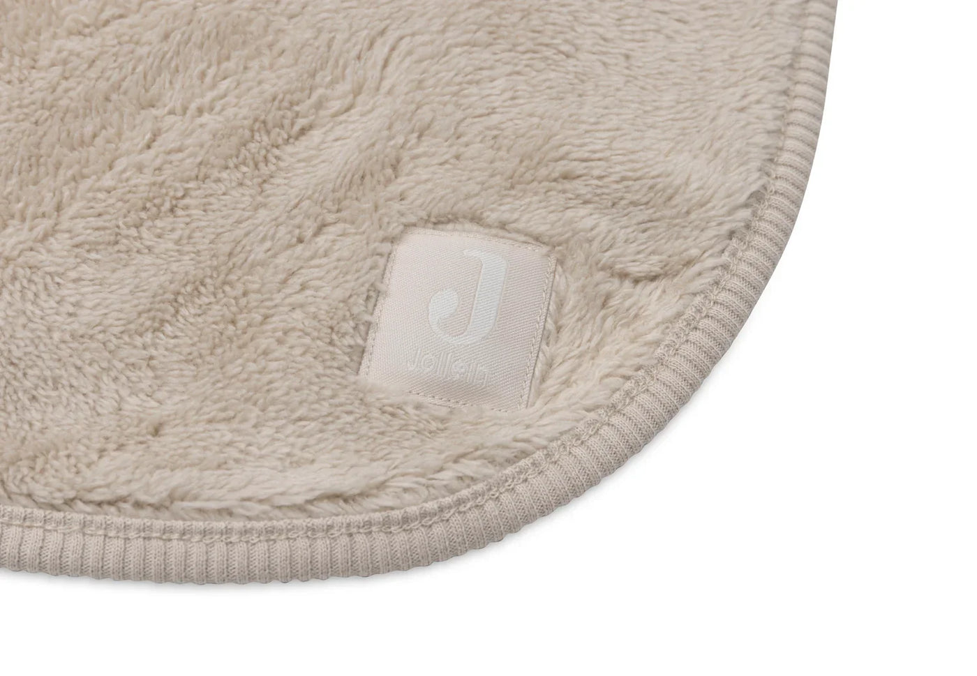 Jollein - Deken Wieg 75 x 100 cm Basic Jersey Sherpa | Warm Sand