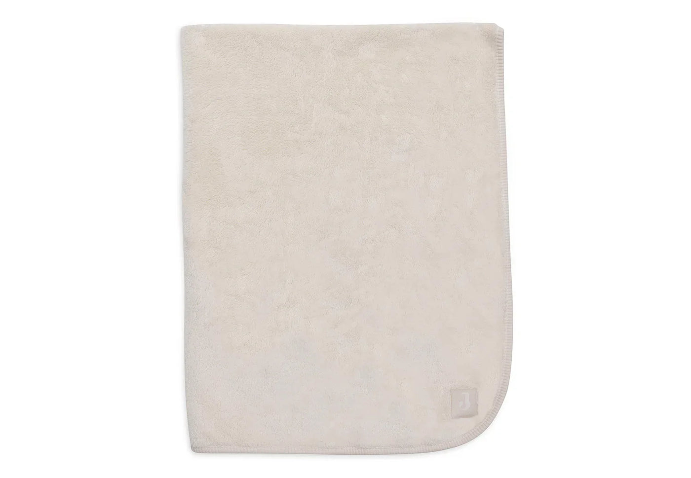 Jollein - Deken Ledikant 100 x 150 cm Basic Jersey Sherpa | Oatmeal