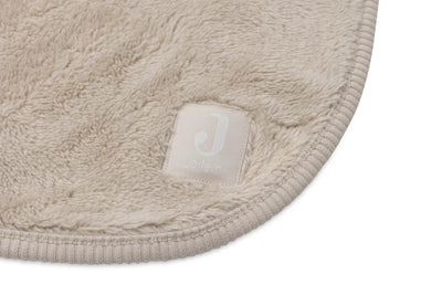 Jollein - Deken Ledikant 100 x 150 cm Basic Jersey Sherpa | Warm Sand