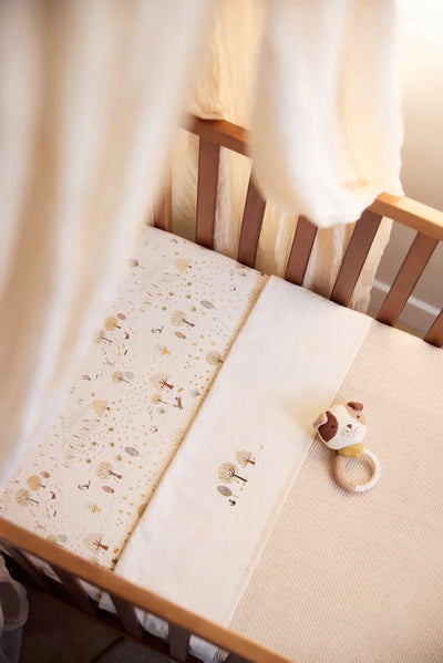 Jollein - Deken Wieg 75 x 100 cm Basic Knit Velvet | Oatmeal