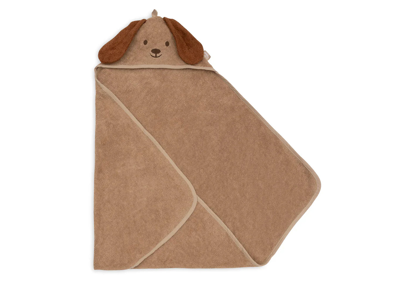 Jollein - Badcape 75 x 75 cm Dog Diego | Badstof