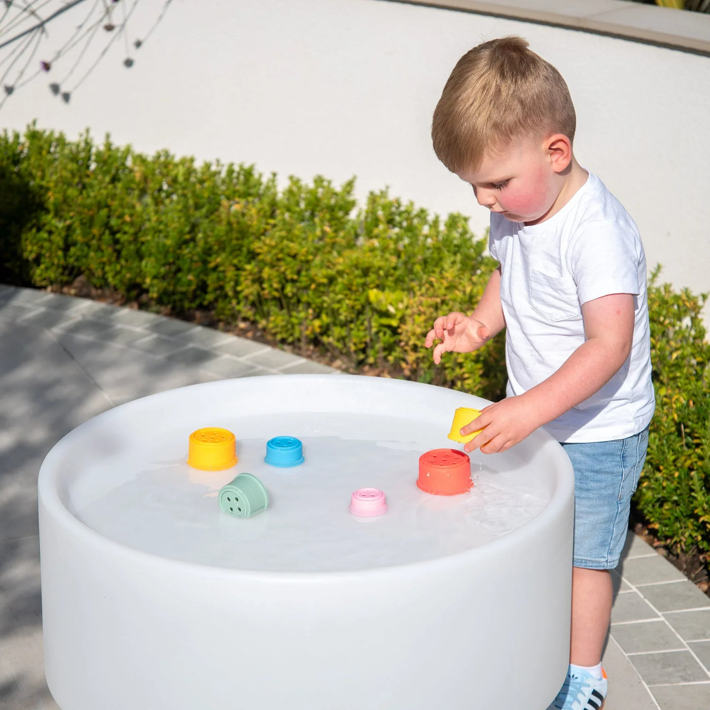 Tickit - Ronde Stapelbekers Silisoft | Regenboogkleuren
