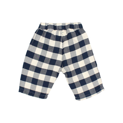 Búho - Broek Baby Gingham Navy
