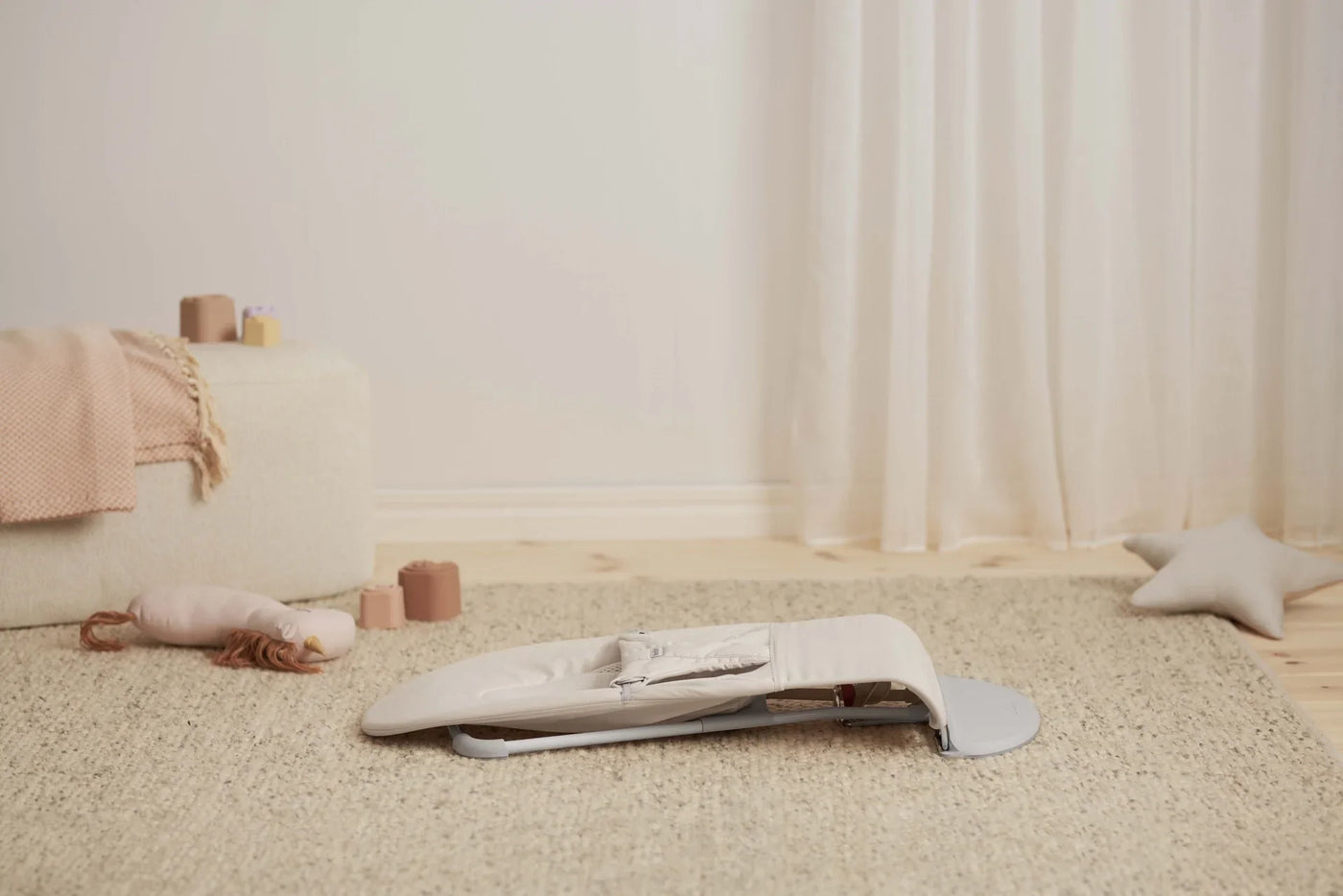 Babybjorn - Relax Balance Soft Woven Jersey Tri Fabric Lichtbeige