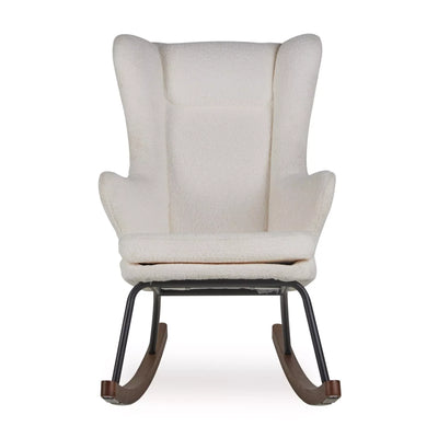Quax Schommelstoel Adult De Luxe Teddy Sheep Ecru | Ultiem Comfort & Elegante Stijl