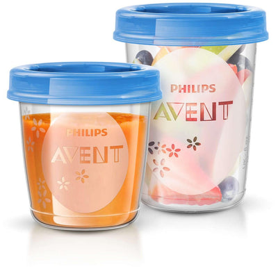 Avent - Hapjesset Via Natural (20 stuks) | Flexibele Voedselopslag