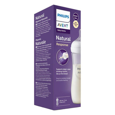 Avent Zuigfles Natural Response 330ml | Ergonomisch & Natuurlijke Zuigreflex