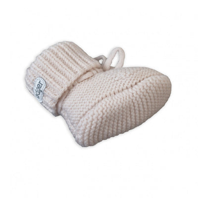 Lodger - Slofjes Baby Merino Wol Slipper | Beige