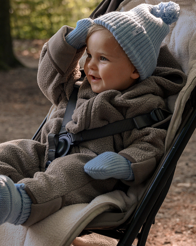 Lodger - Wanten Mittens Merino Wol | Blauw