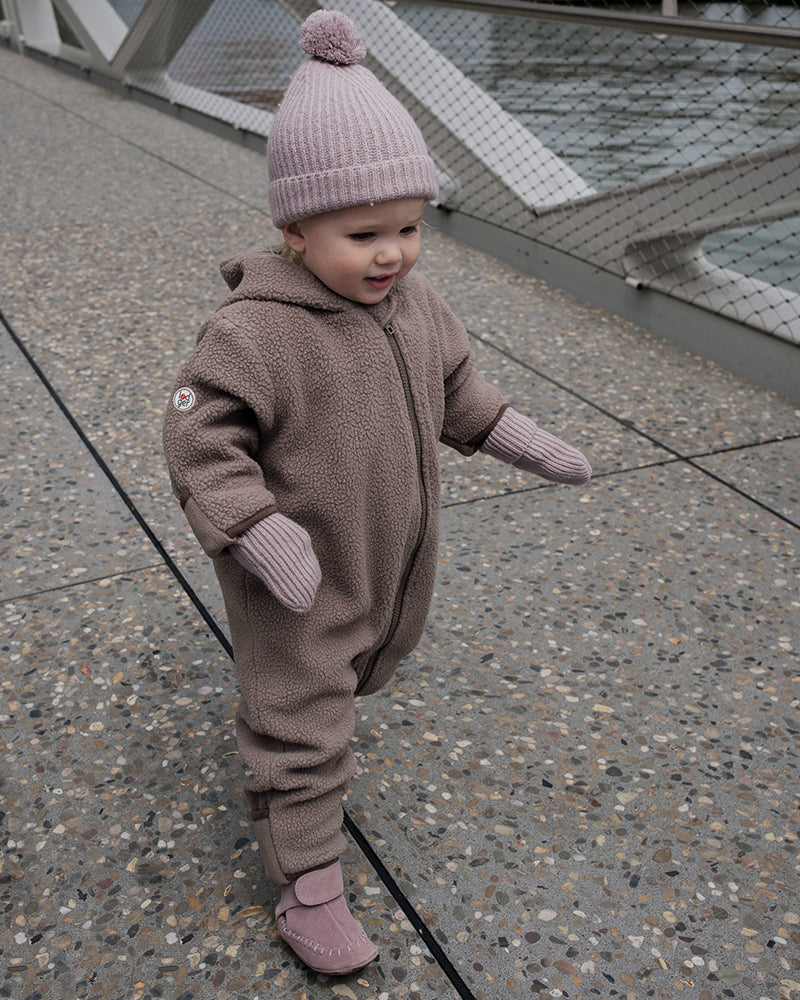 Lodger - Wanten Mittens Merino Wol | Roze