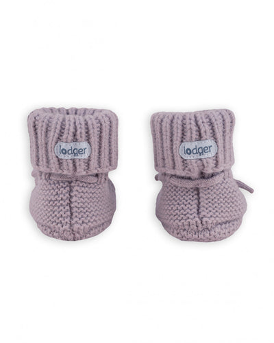 Lodger - Babyslofjes Slipper Merino Wol | Roze