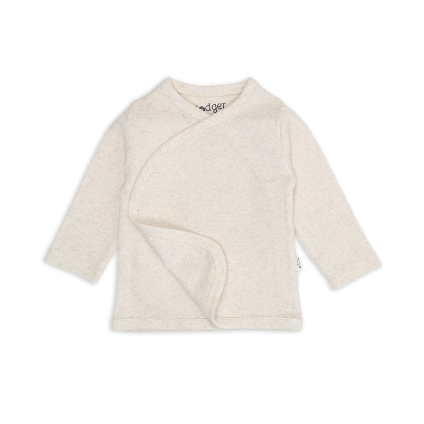 Lodger - T-shirt Topper Melange | Birch