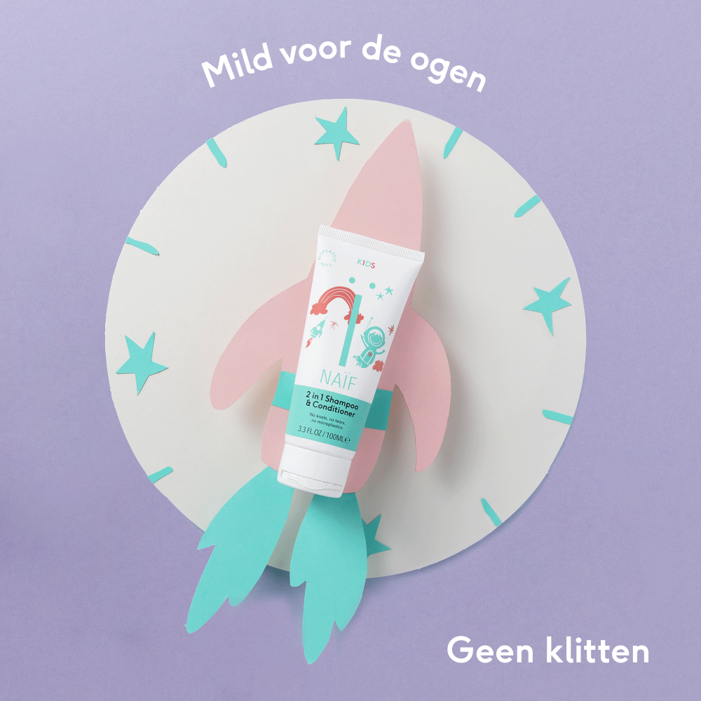 Naïf - Reinigende Shampoo Kids 2in1 | 200ml