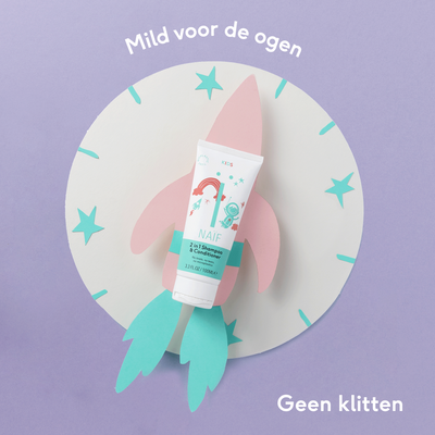 Naïf - Reinigende Shampoo Kids 2in1 | 200ml