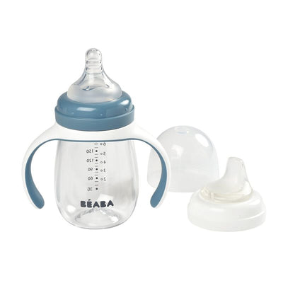 Béaba - Evolutieve Drinkbeker 2in1 | Windy Blue 210ml
