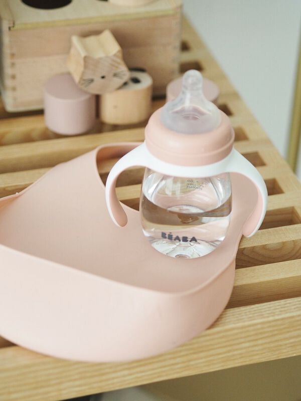 Béaba - Evolutieve Drinkbeker 2in1 | Old Pink 210ml