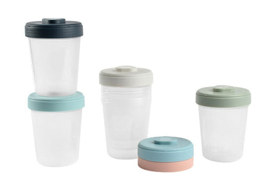 Bewaarpotjes Clipporties 2e Leeftijd 250ml (6stuks)