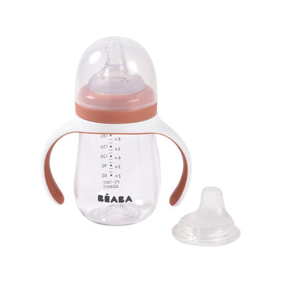 Béaba - Evolutieve Meegroeifles 2in1 210ml | Terracotta