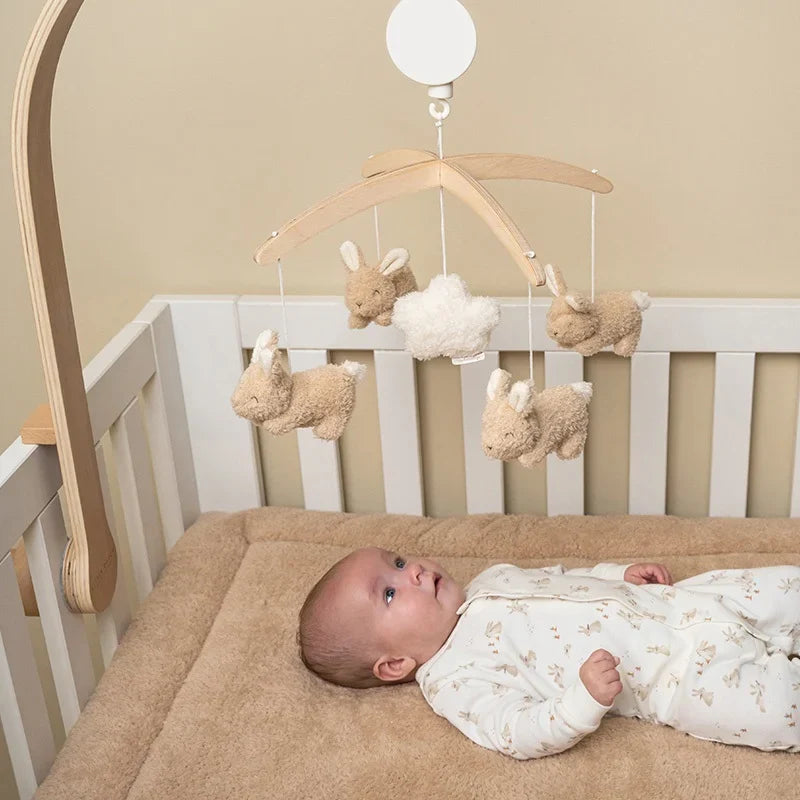 Little Dutch - Houten Muziekmobiel | Baby Bunny