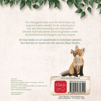 Clavis – Boek Mama, Ik Hou Van Jou | Babydierenboek