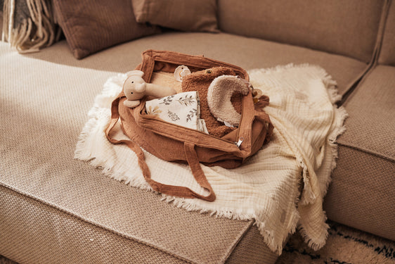 Jollein - Deken Wieg 75 x 100 cm Fringe Ivory | Zacht en Ademend