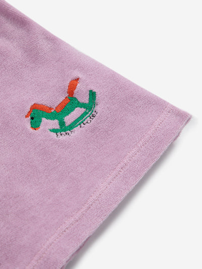 Bobo Choses - T-shirt Baby Rocking Horse Crossed Lavender